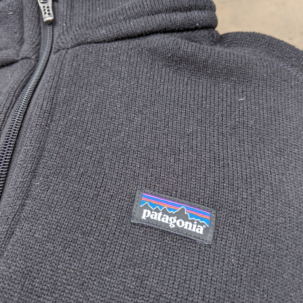 Patagonia Better sweater full zip black